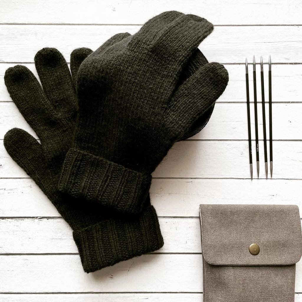 Belfast gloves (мужские) - описание вязания