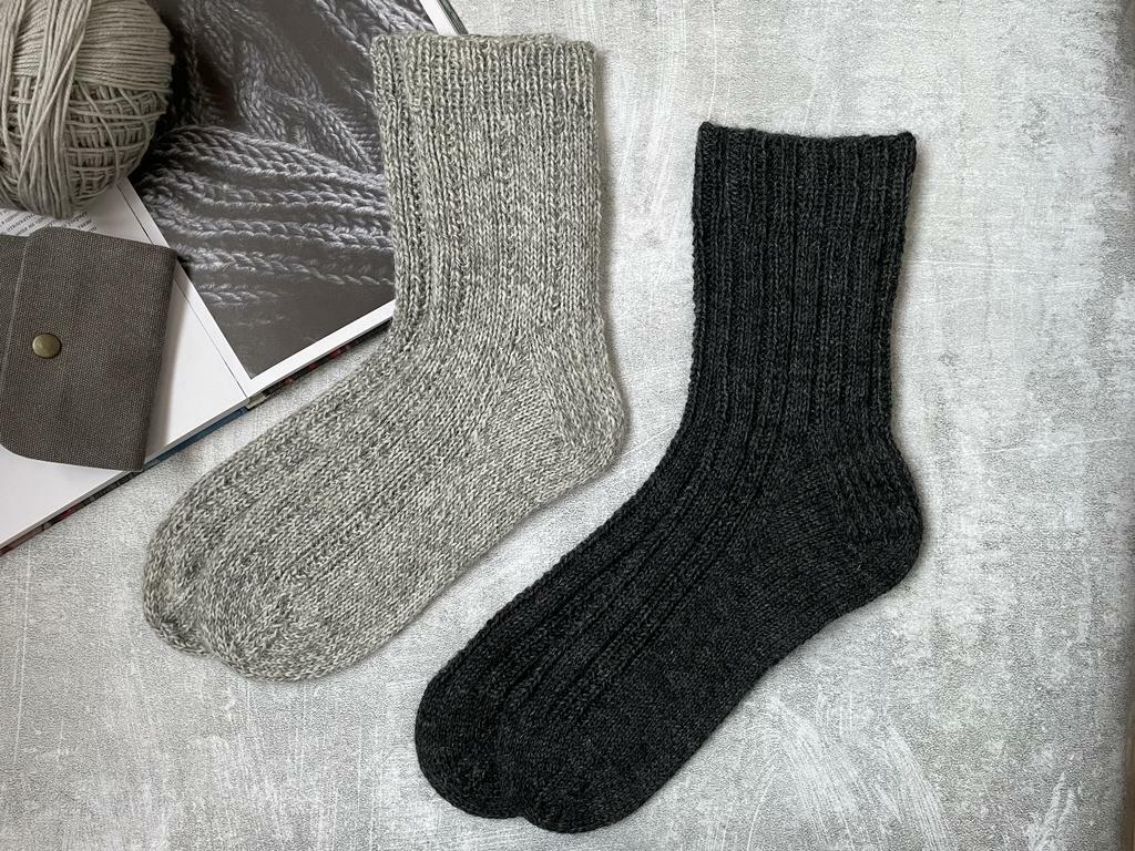 Enisey socks - описание вязания
