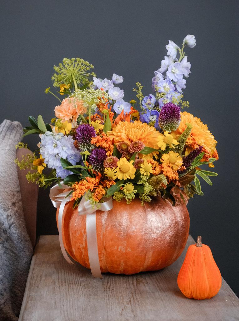 Цветочная тыква № 6