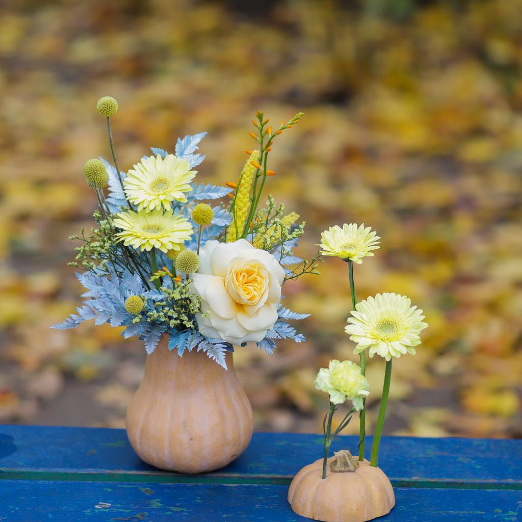 Цветочная тыква № 9