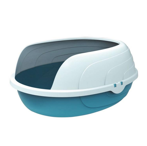 M-PETS Туалет для кошек SHERBIN с бортиком, 49x39x20,9 см