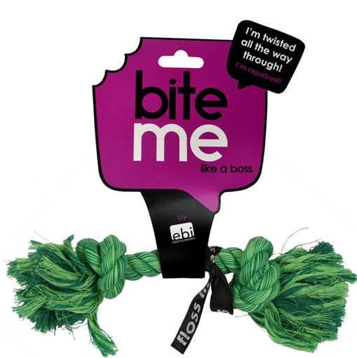 EBI Игрушка для собак веревочная, зелёная, 30см (Нидерланды)