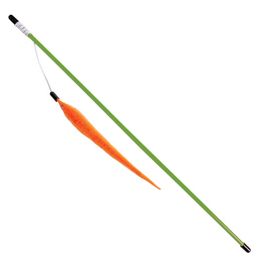 Triol Игрушка-дразнилка для кошек "Неоновый хвостик", 220/500мм