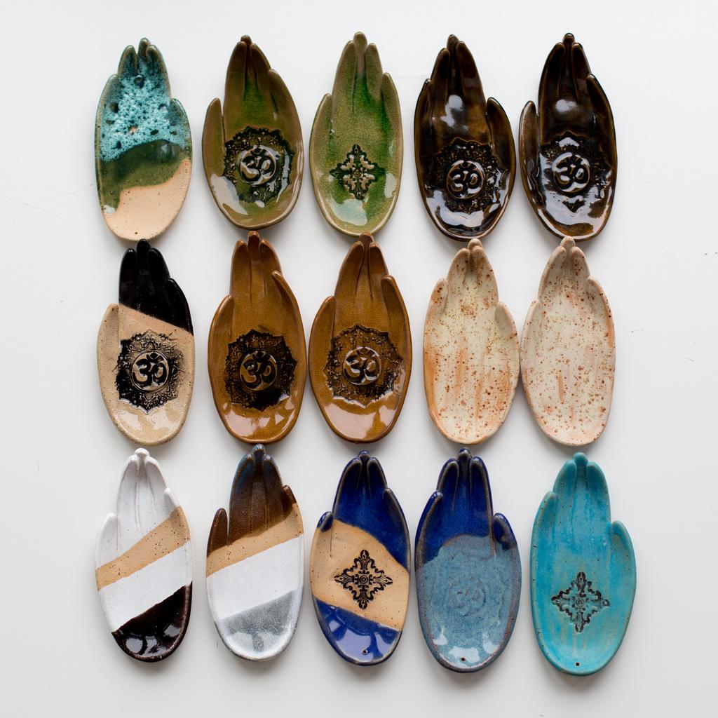 Тарелочка ладошка