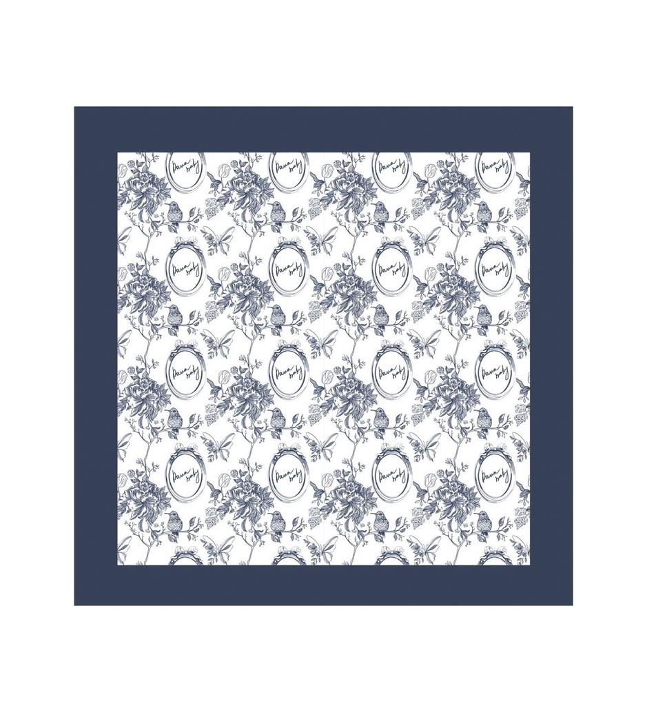 Пеленка тонкая из органического хлопка «Classic Vintage»  цвет: синий