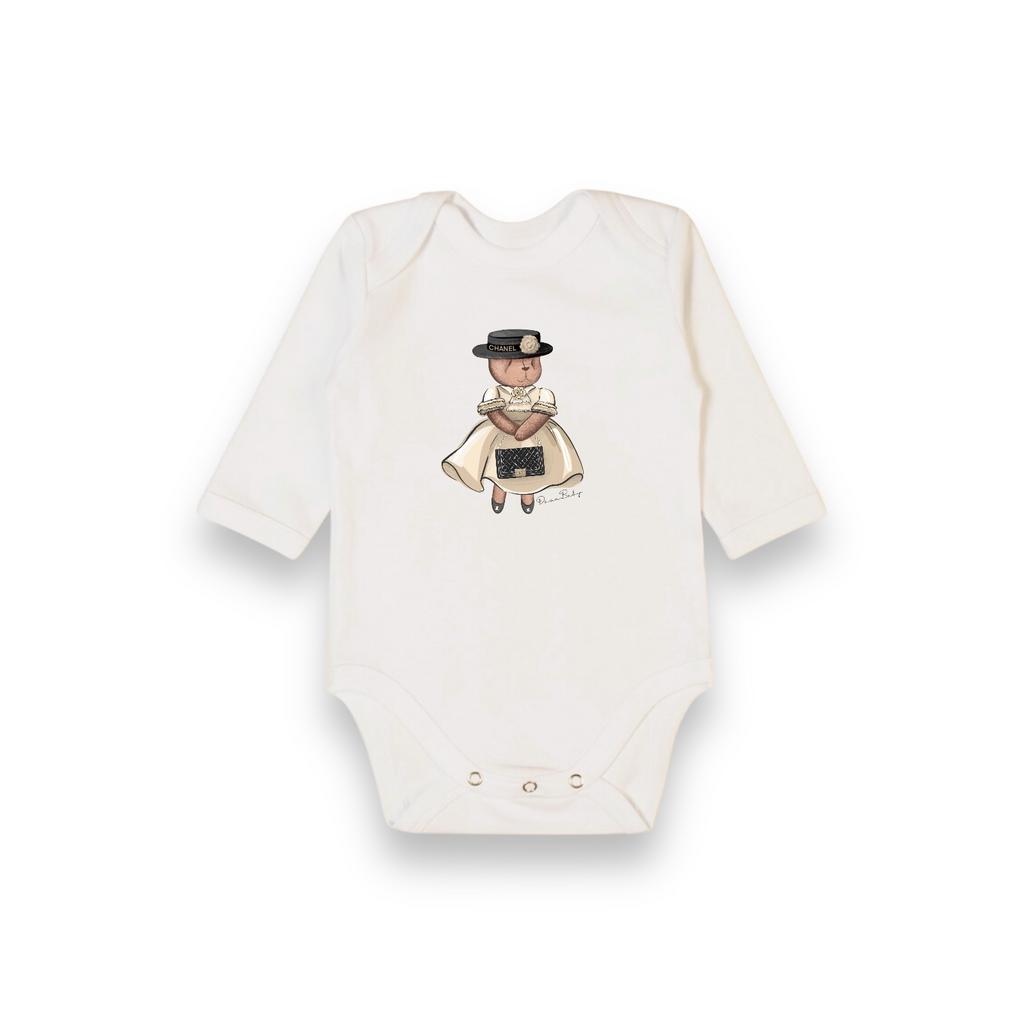 Боди с длинным  рукавом Modemouselle Coco  Black