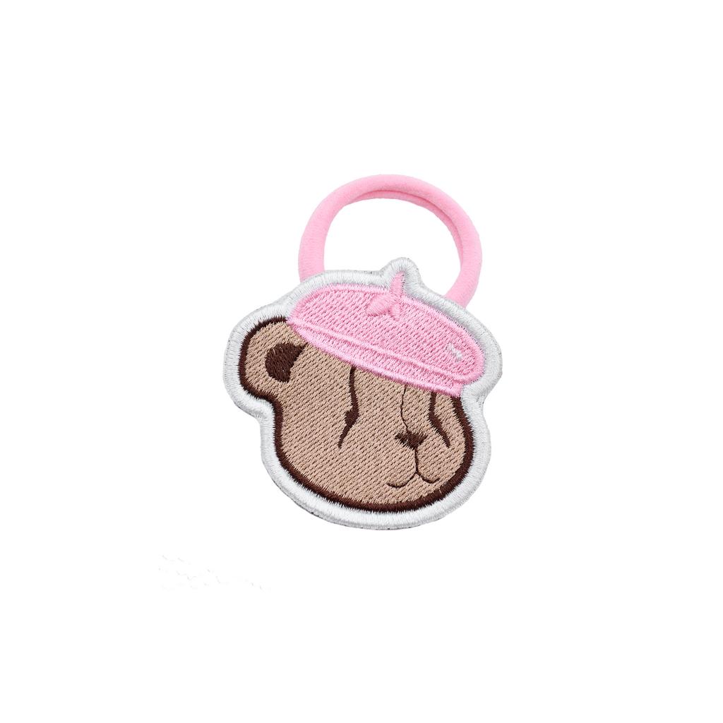 Резинка для волос Bear Dava цвет: розовый