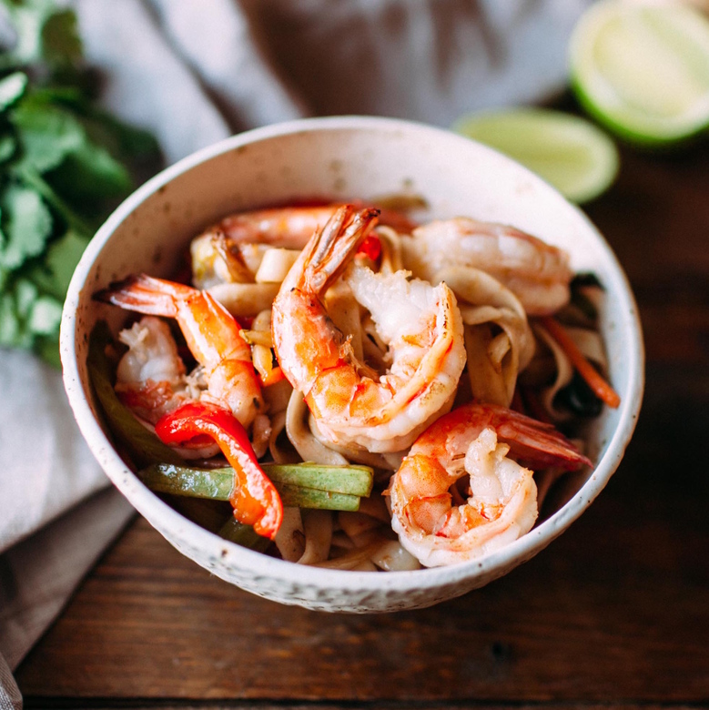 ВОК С КРЕВЕТКАМИ