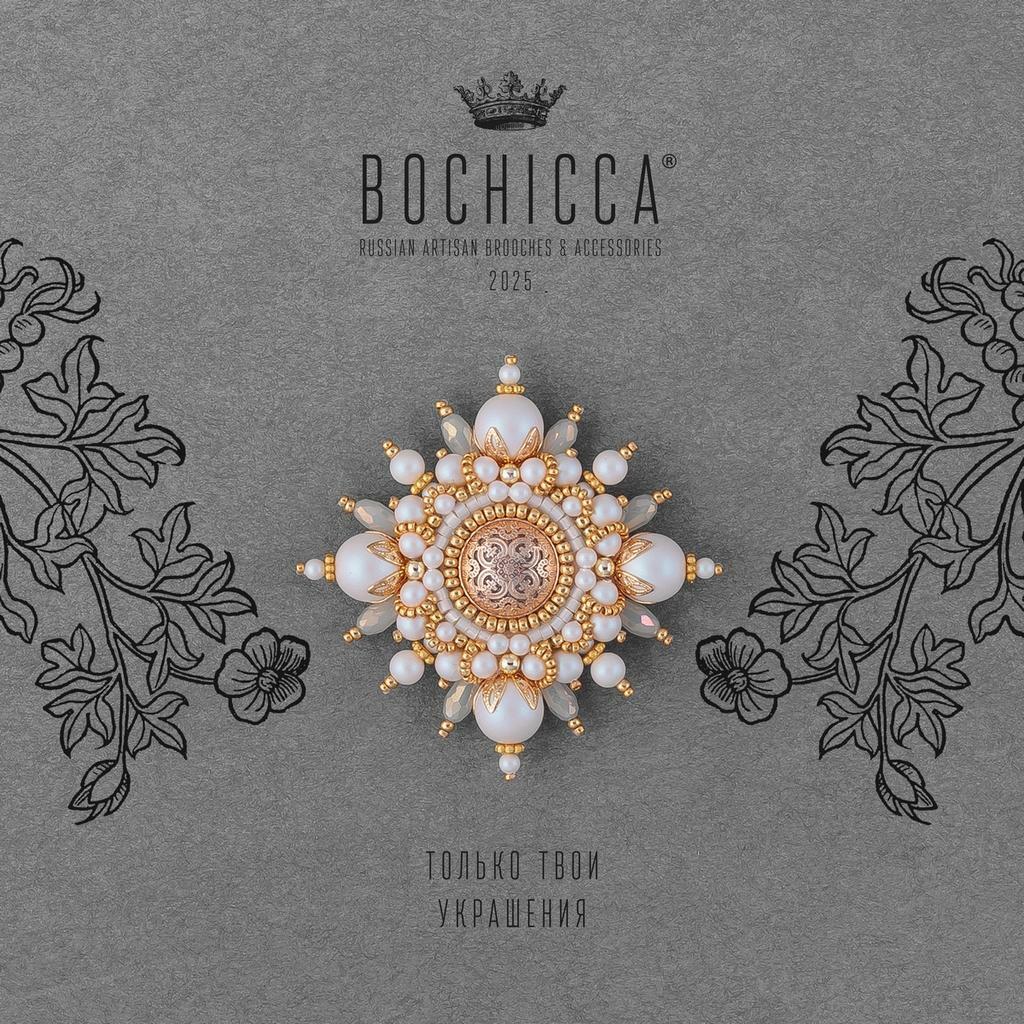 брошь Chant des Flots