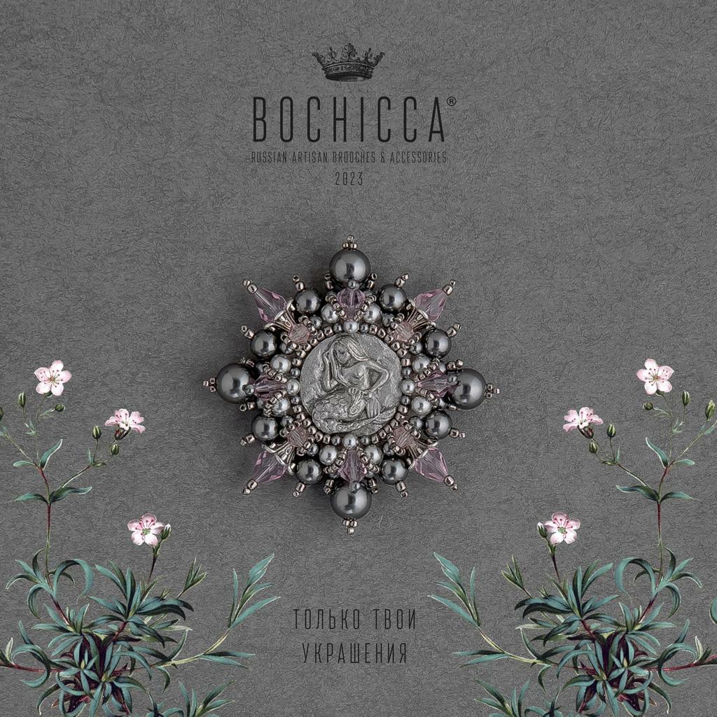 брошь Dolce Rose