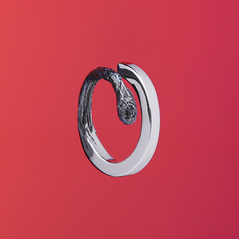 Кольцо "Спичка"