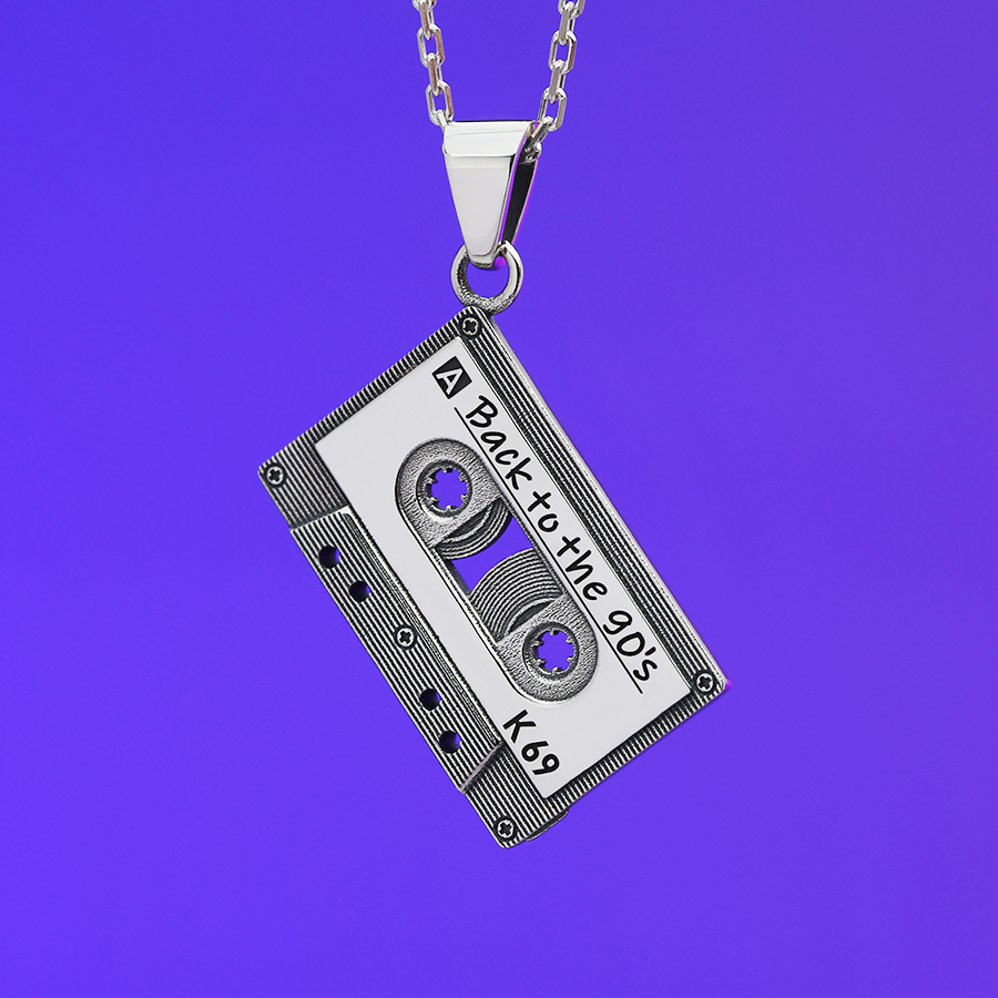 Кулон «Аудиокассета»