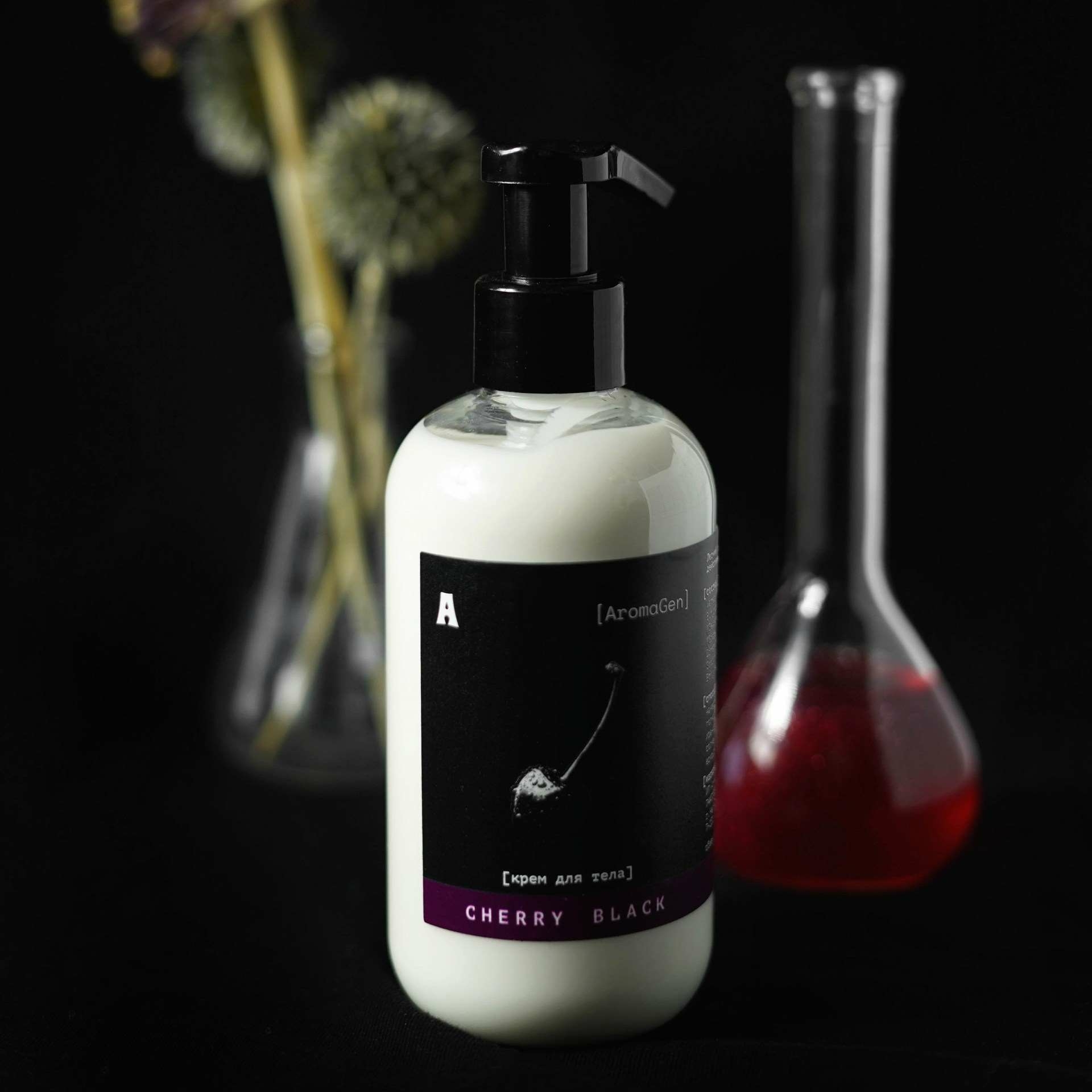 Парфюмированный крем для тела CHERRY BLACK
