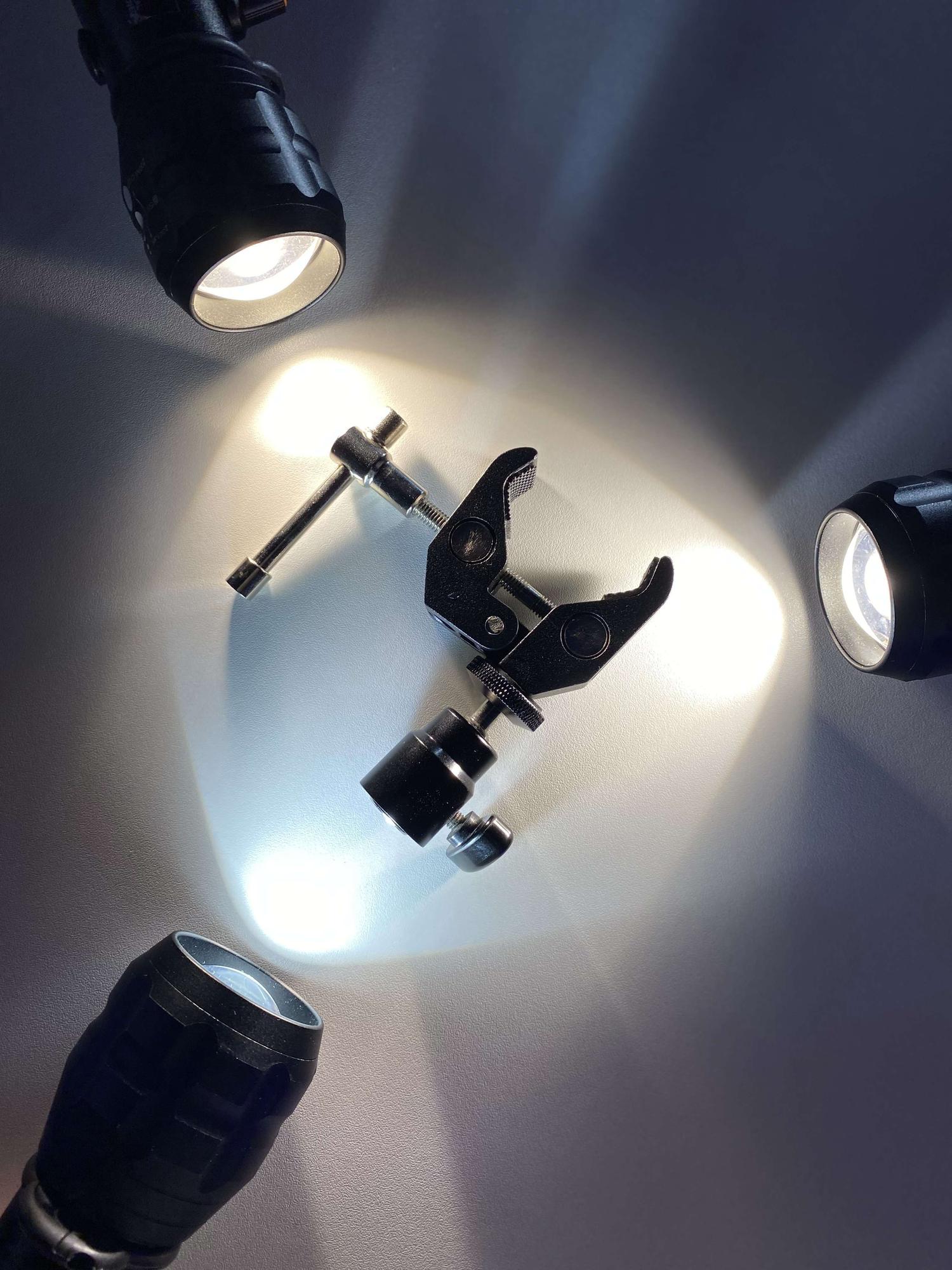 Зажим-краб для стойки (без шаровой головки)