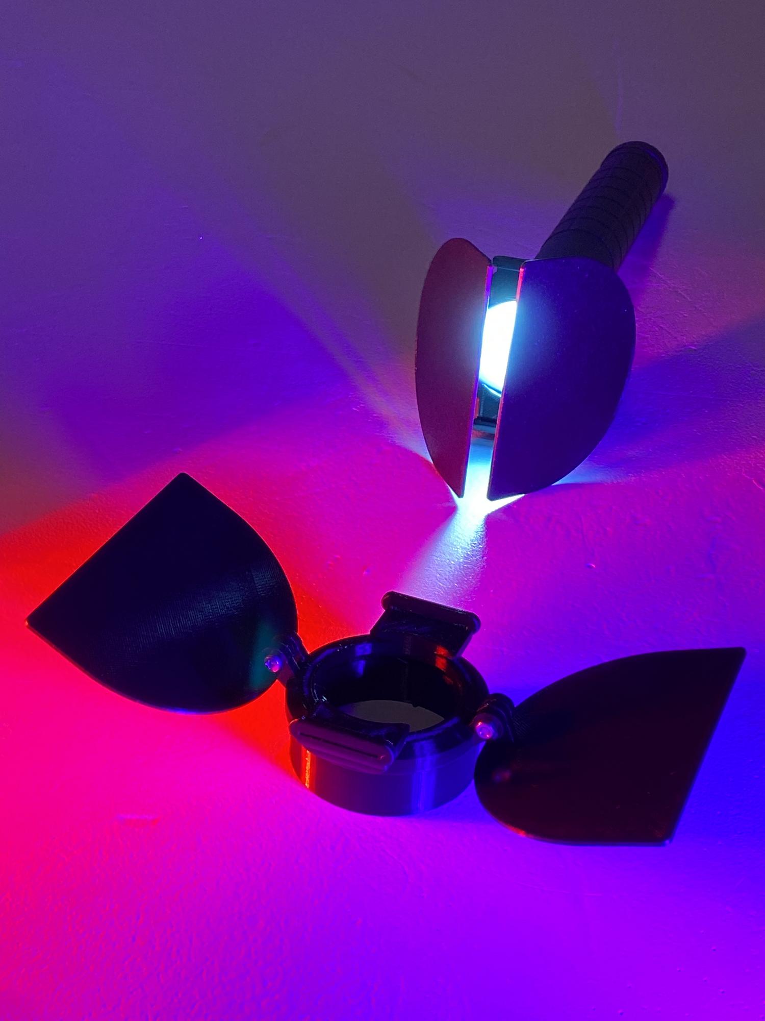 2в1 Шторки и держатель цветных фильтров