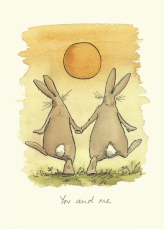 you and me