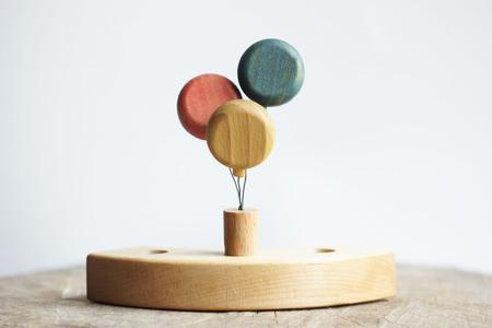 Balloon ornament for birthday ring type 1 (blue)