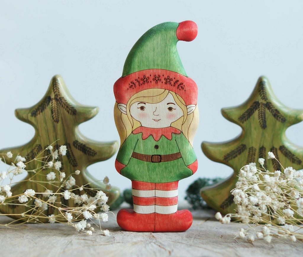 Christmas Elf girl blonde(Large Size)