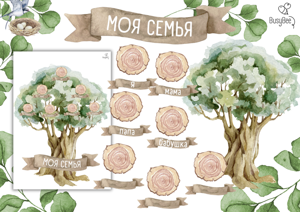 МИНИ-ПРОЕКТ  "МОЯ СЕМЬЯ"