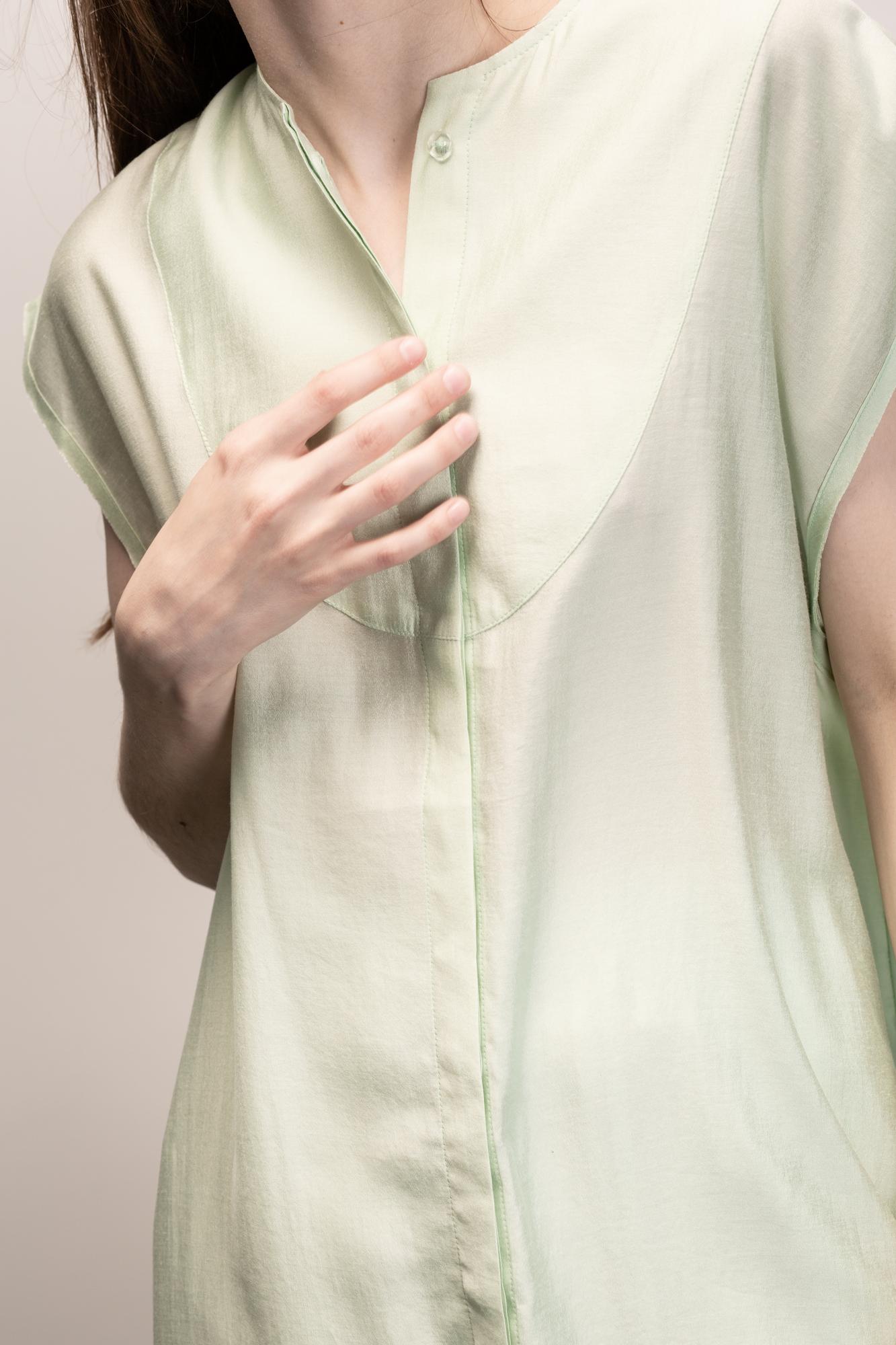 Рубашка "Манишка" без рукава