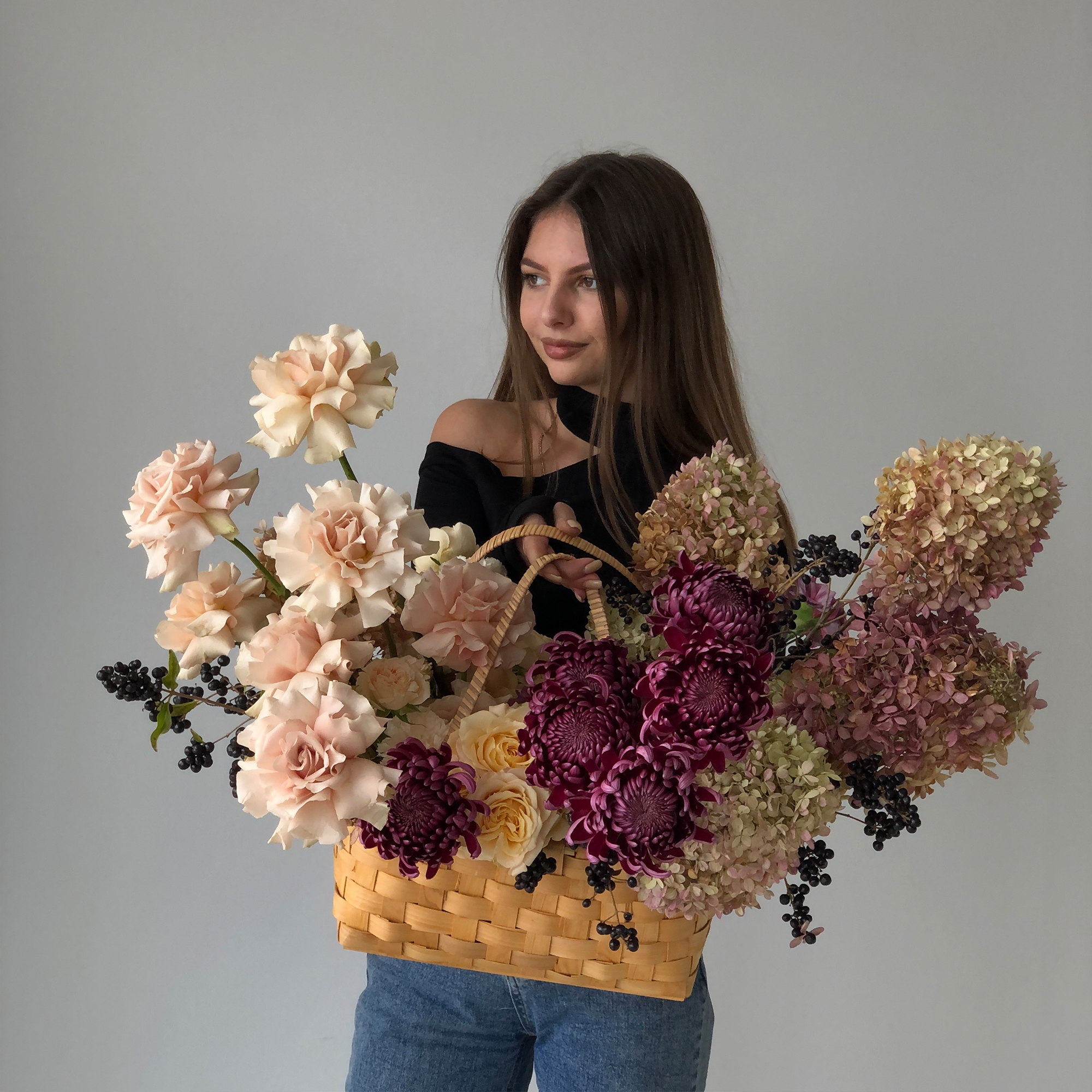 Корзина "Теплая осень"