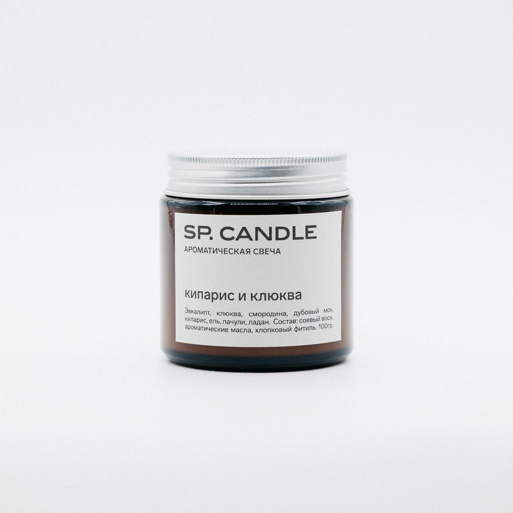 Свеча "Кипарис/Клюква"