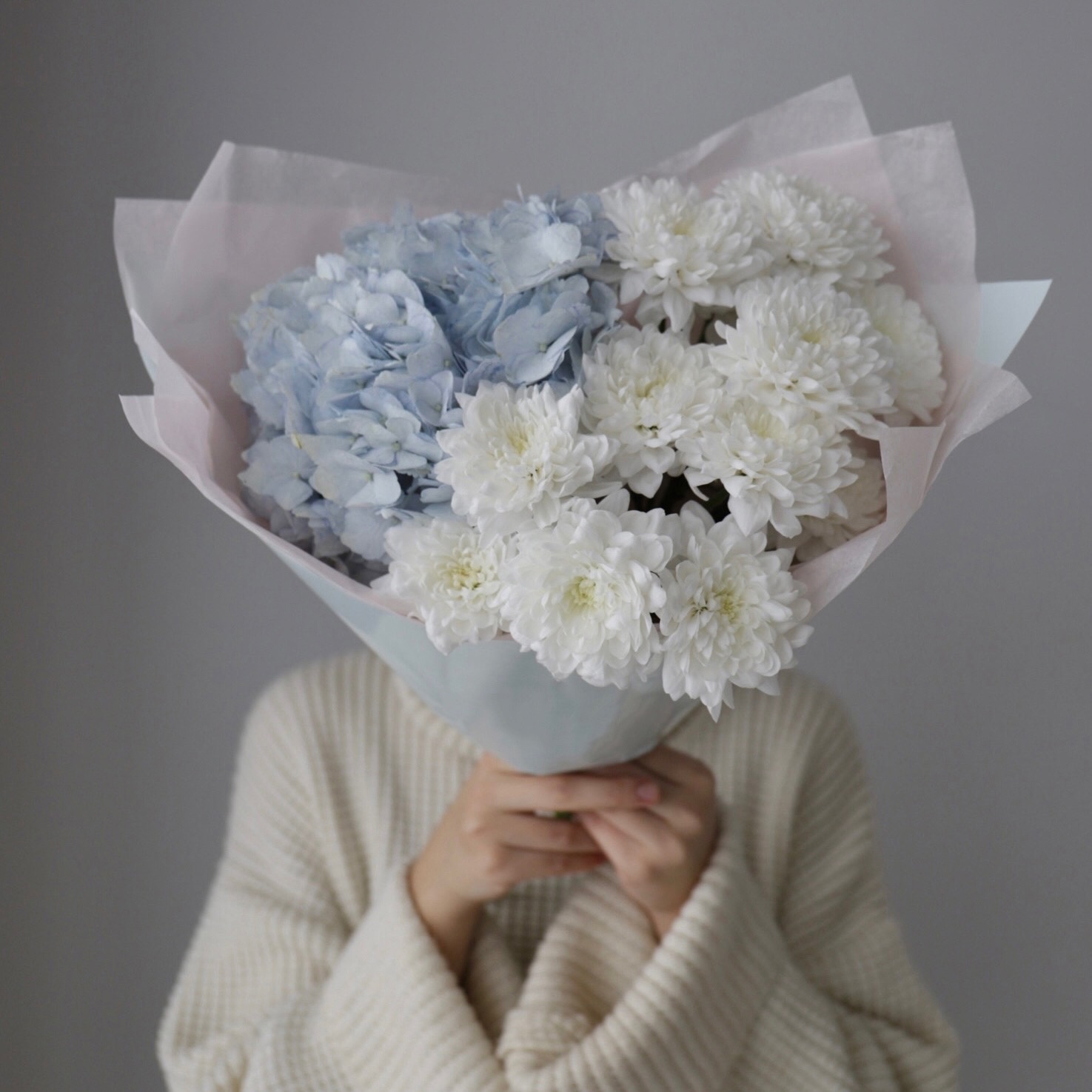 Букет "Голубые сны"