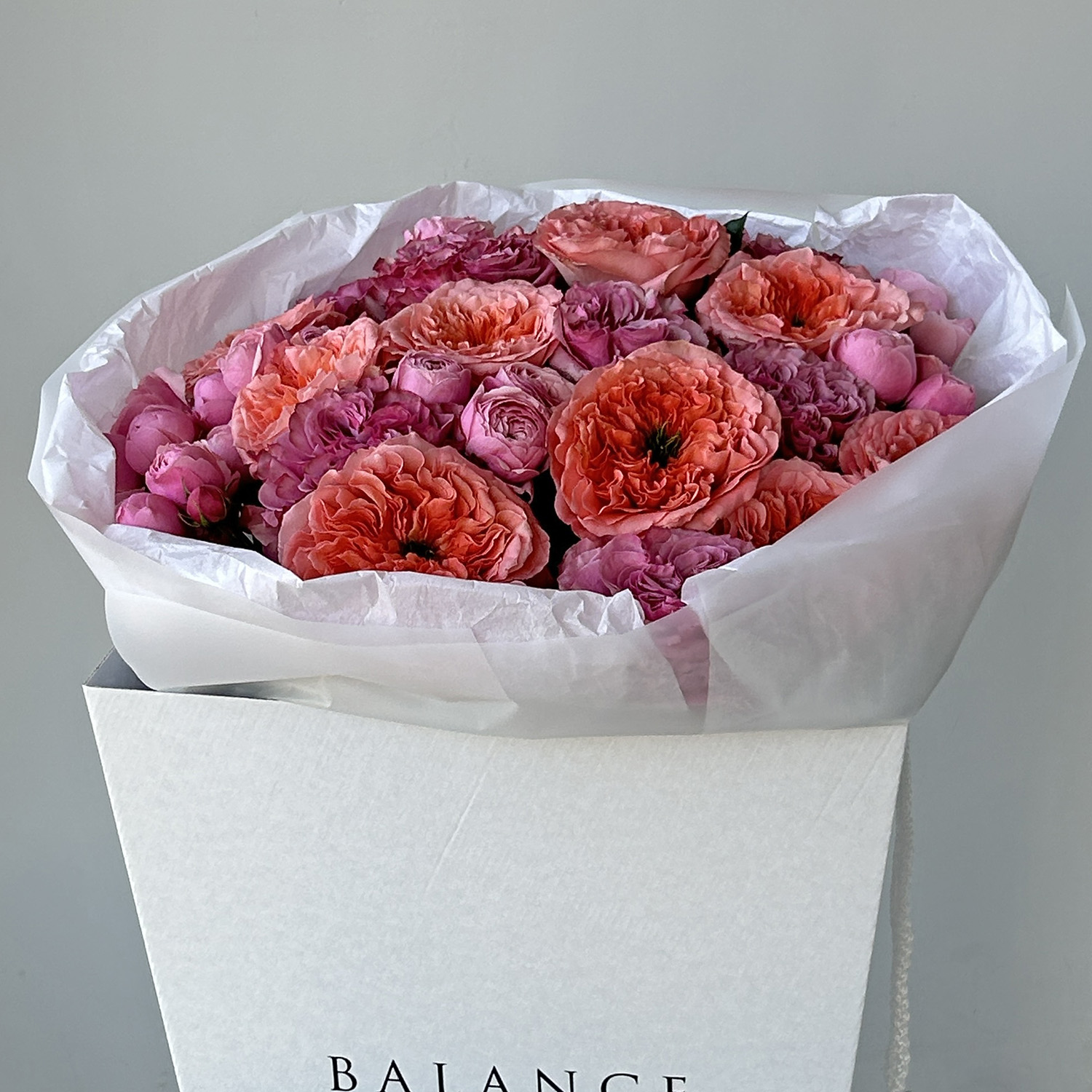 Букет "Клубничный сорбет"