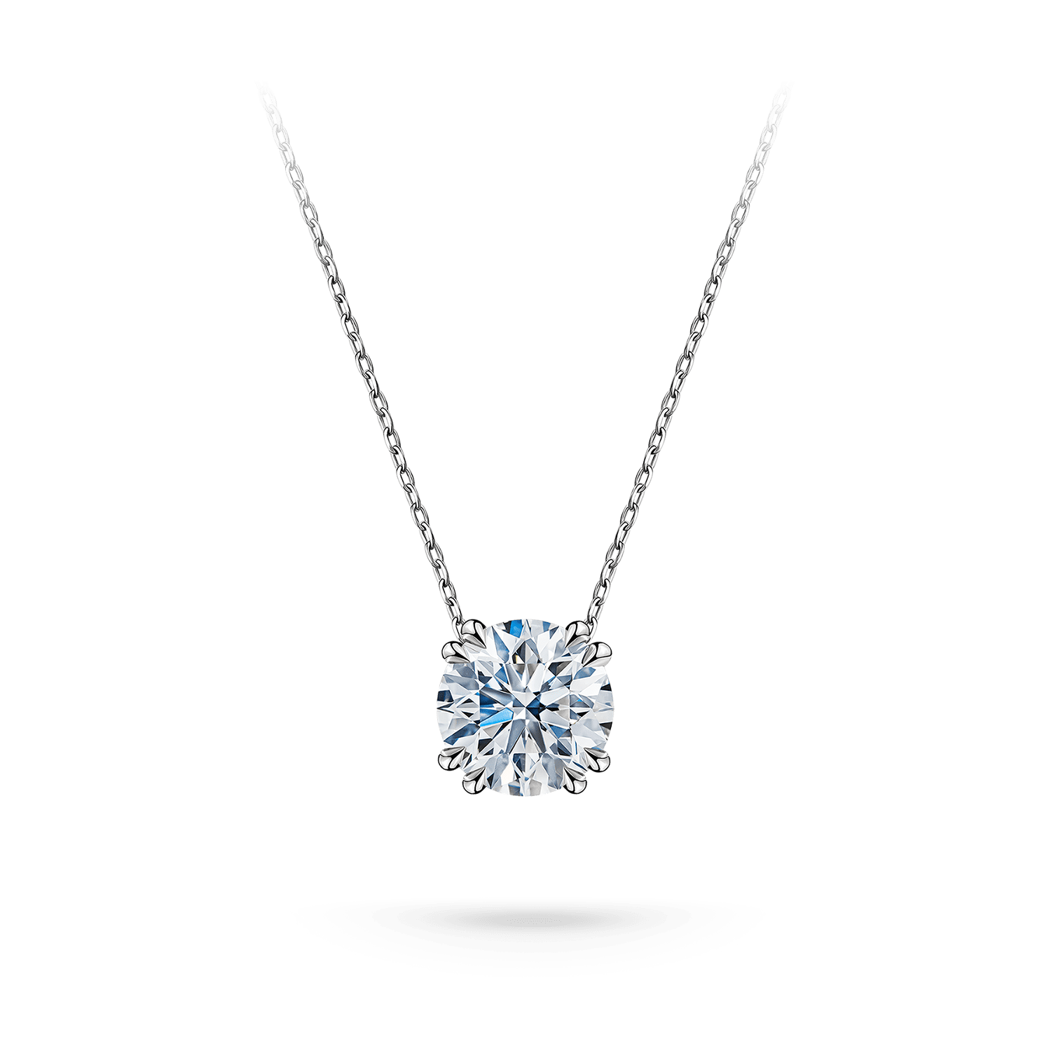 Подвеска с бриллиантом Круг