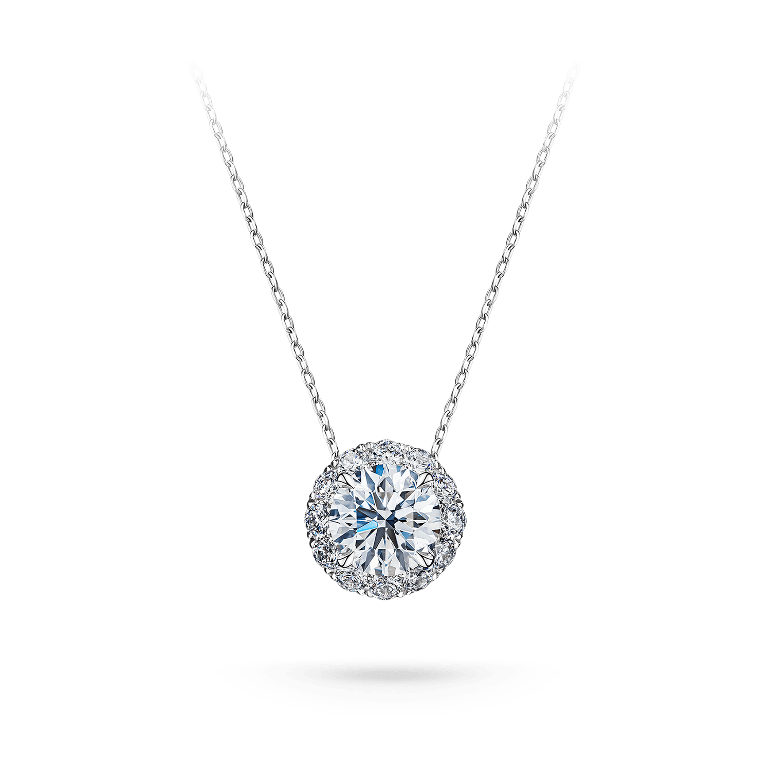 Бриллиантовая подвеска Круг