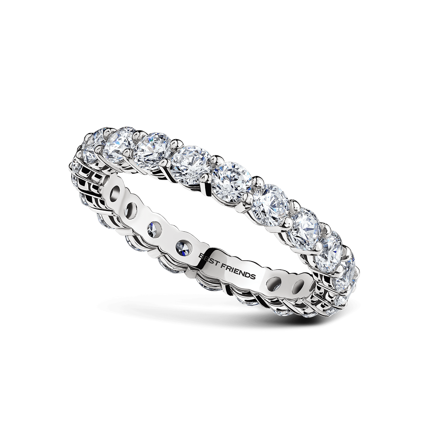 Кольцо Бриллиантовая Дорожка