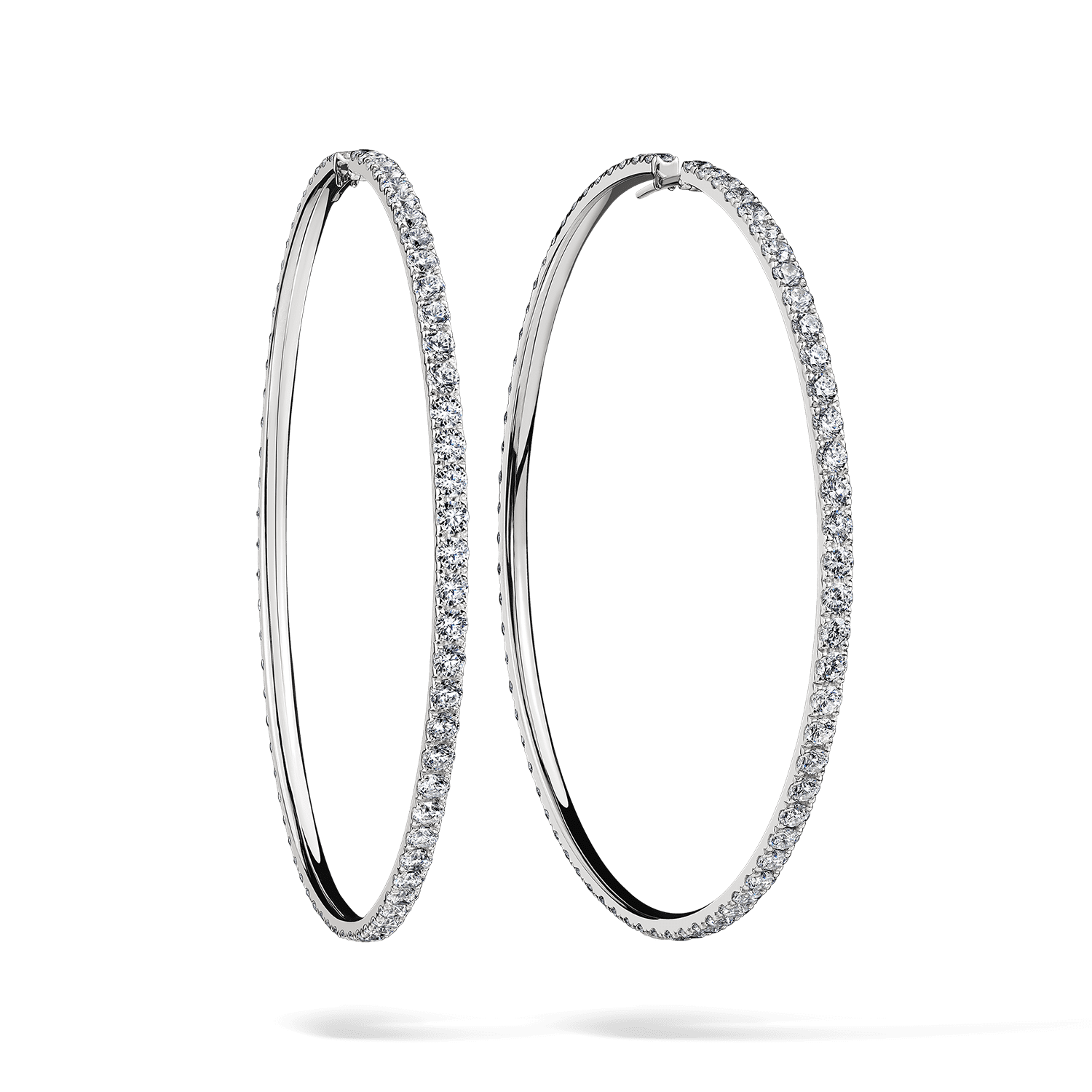 Серьги с бриллиантами Конго