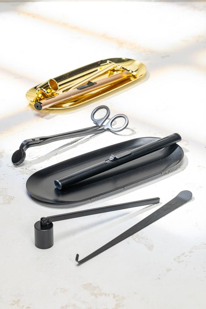 Набор для свечей c подносом