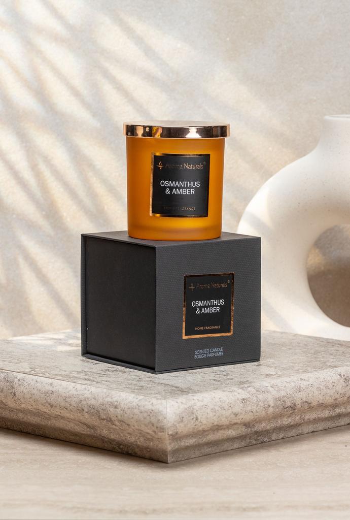 Арома свеча Selection - Osmanthus & Amber