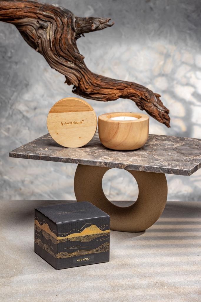 Арома свеча Zen - Oud Wood