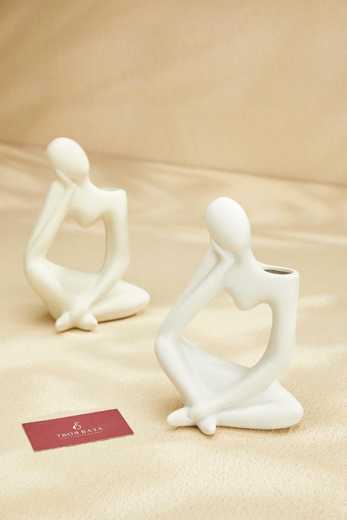 Ваза Тейя - Белый