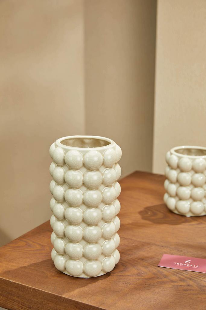 Ваза Бабл Крем