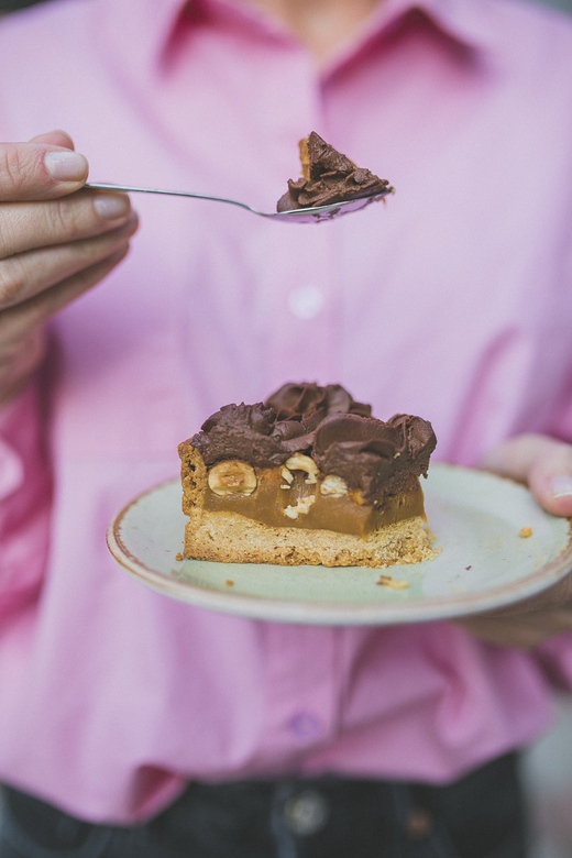 Тарт «Солёная карамель»