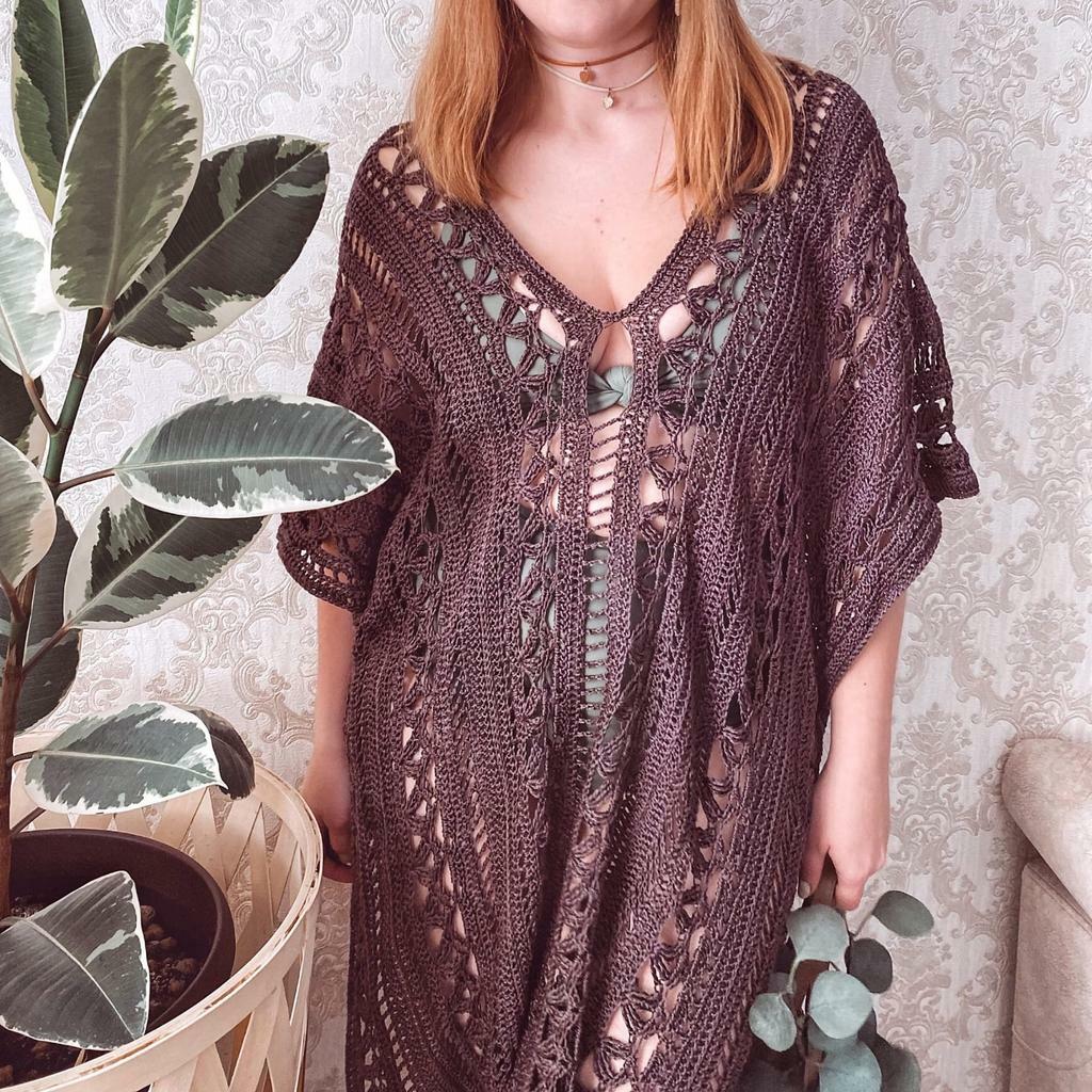 Мастер-класс по вязанию крючком туники "Marokko”