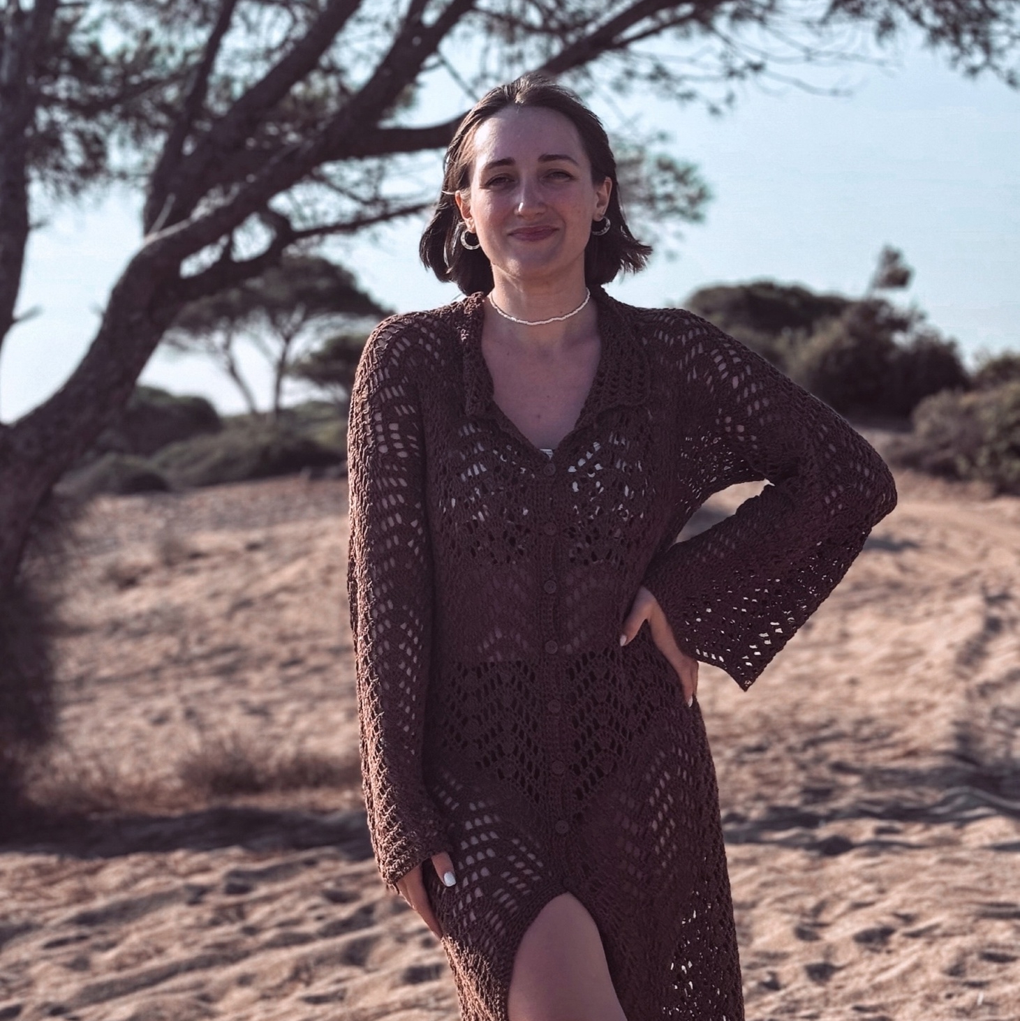 Мастер-класс по вязанию халата "Tunis"