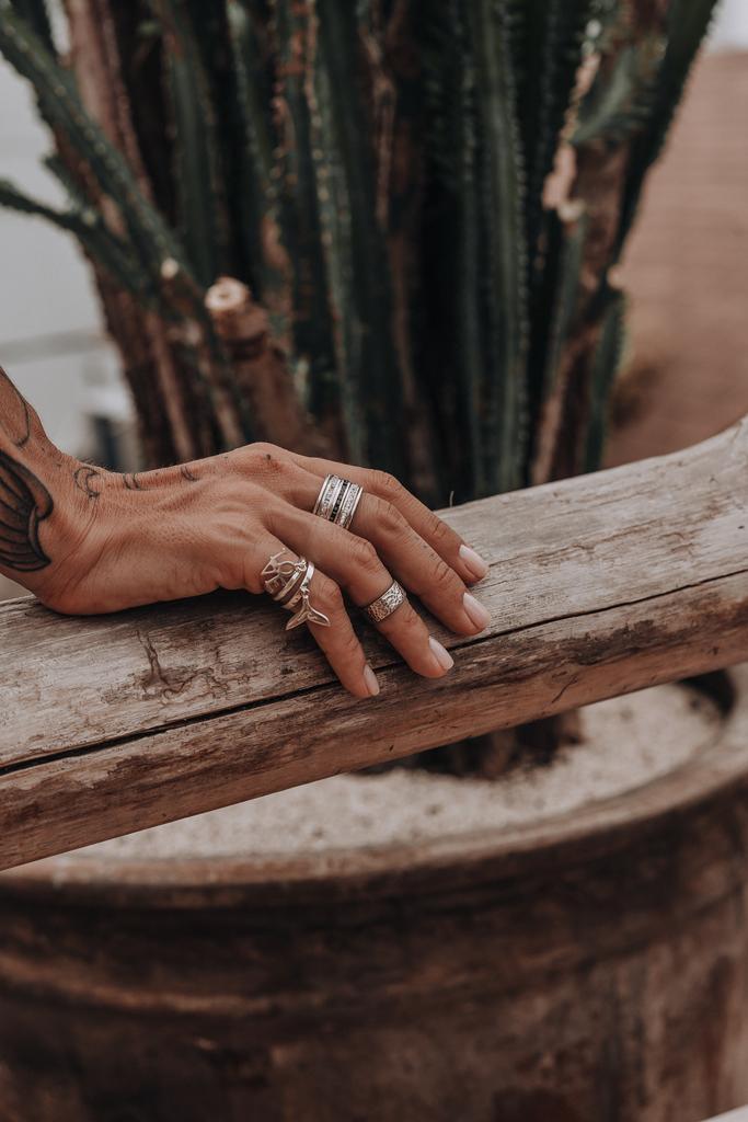 Кольцо Хвост кита (Ag 925)