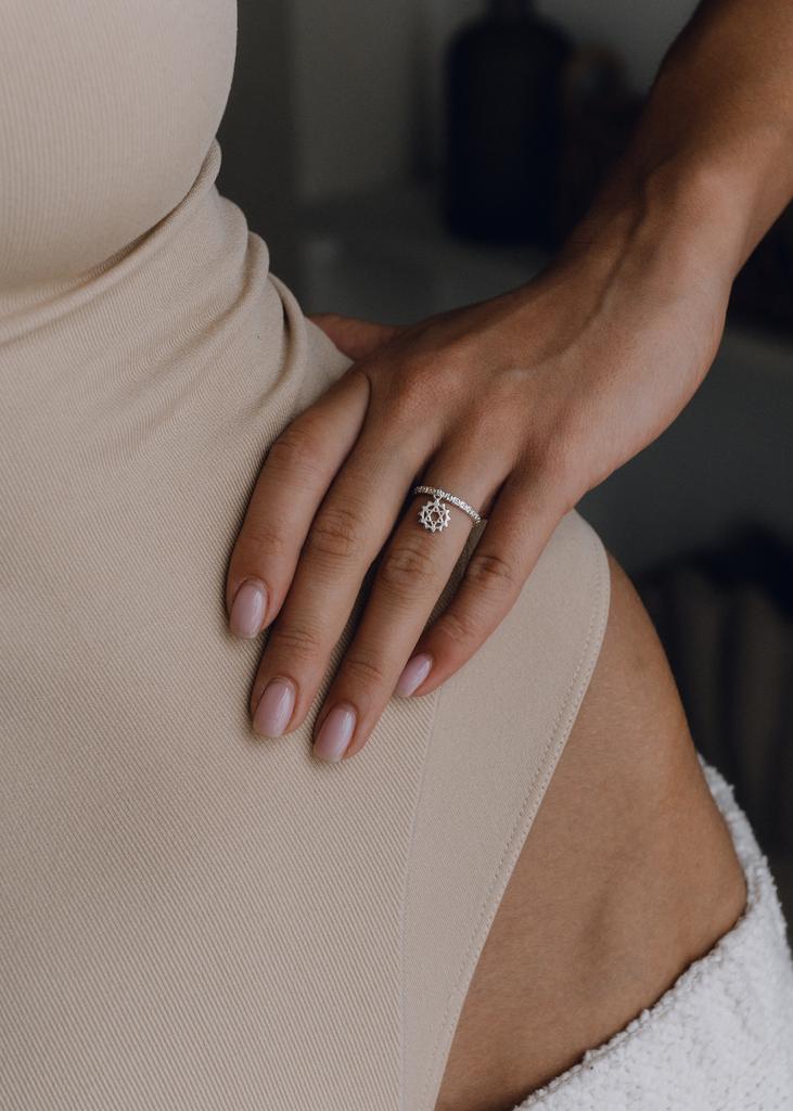 Кольцо Сердечная Чакра (Анахата) (Ag 925)