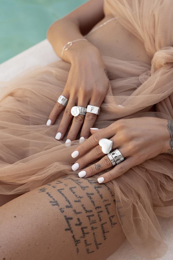 Кольцо Double Map (Ag 925)