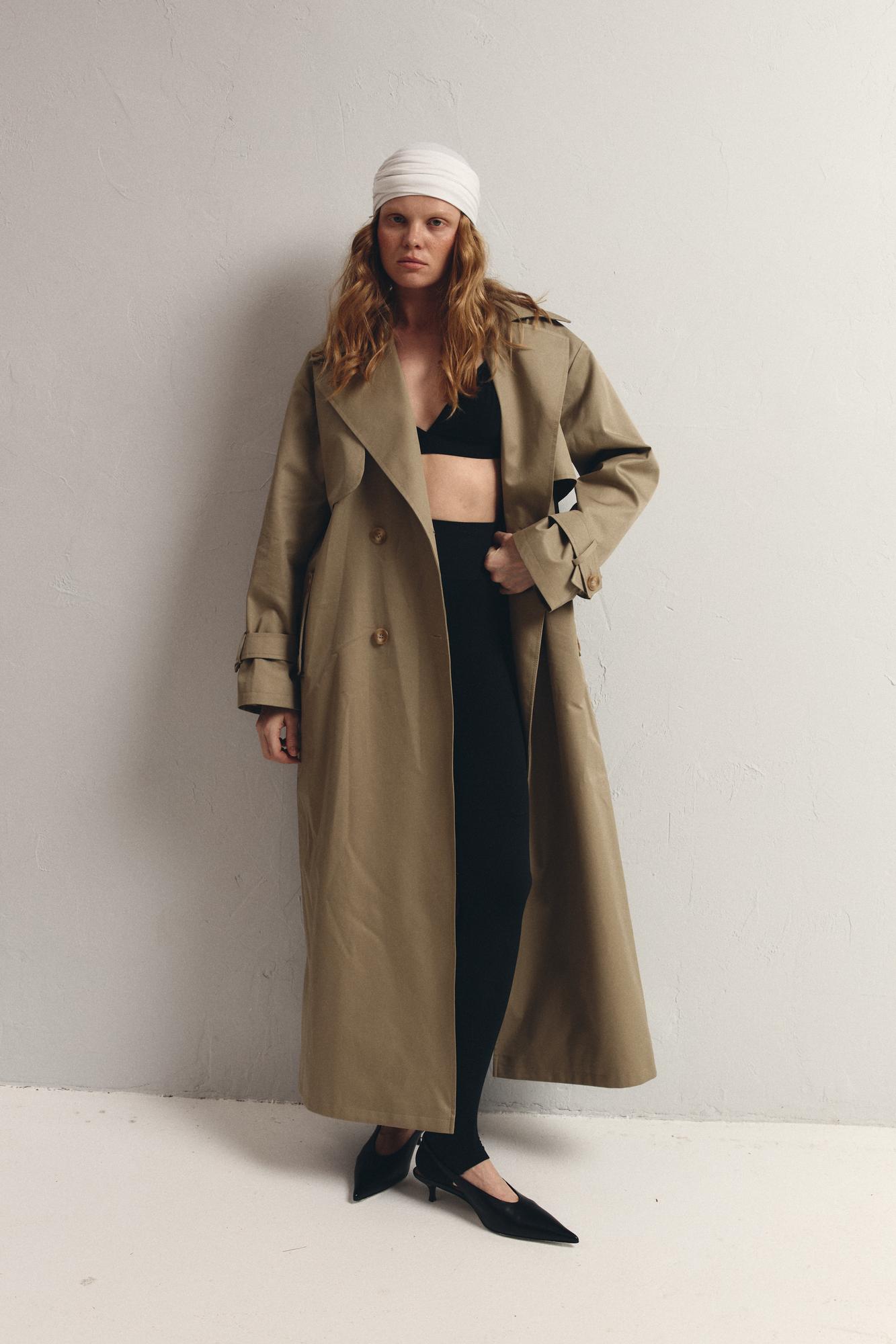 Тренч Олива