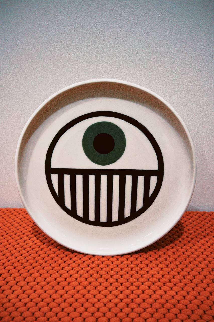 Тарелка d-20 серия глаза