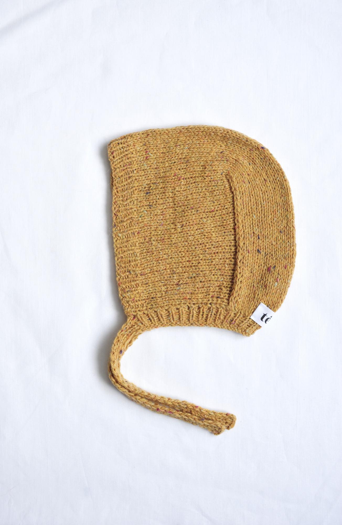 Чепчик охра меланж