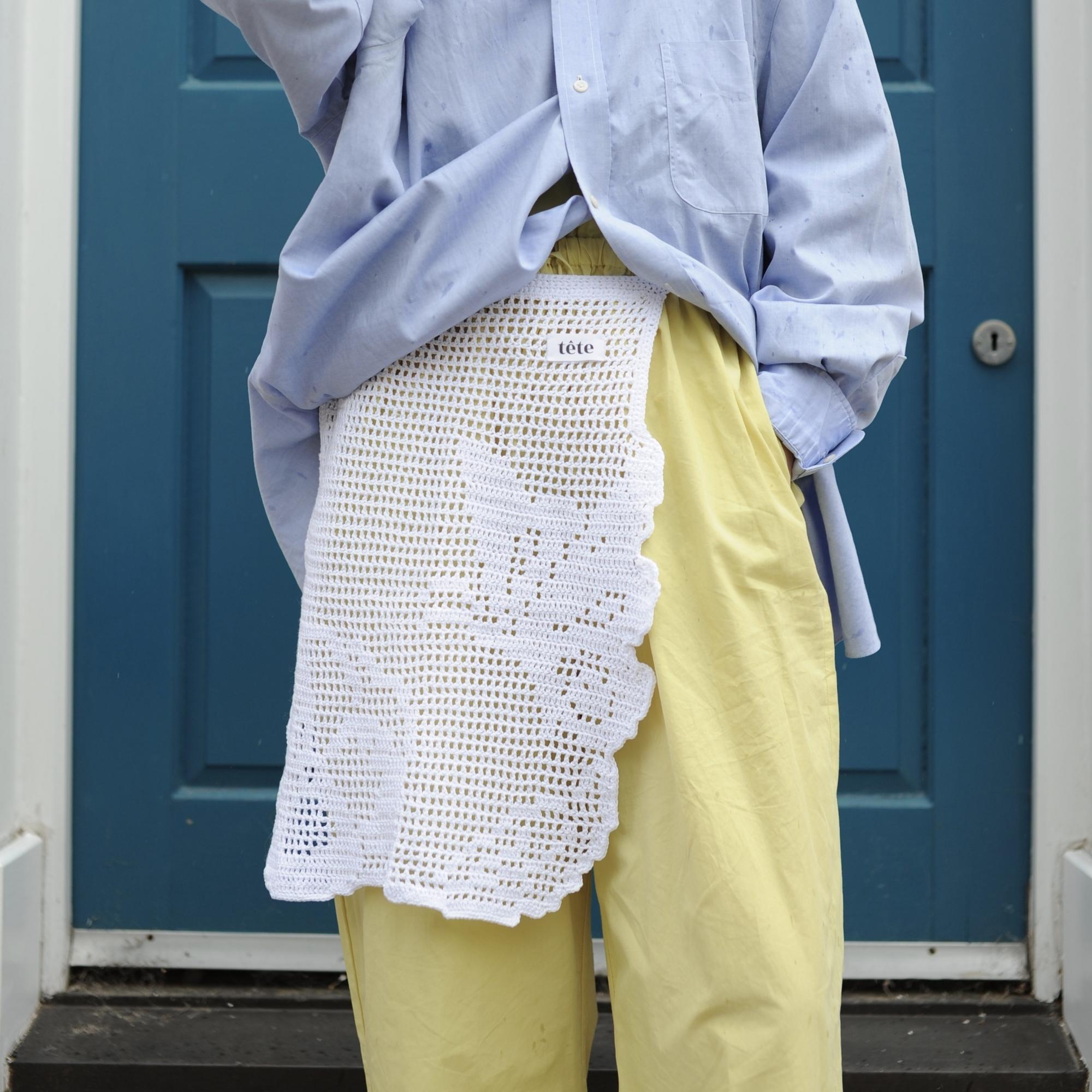 Фартук с бабочкой