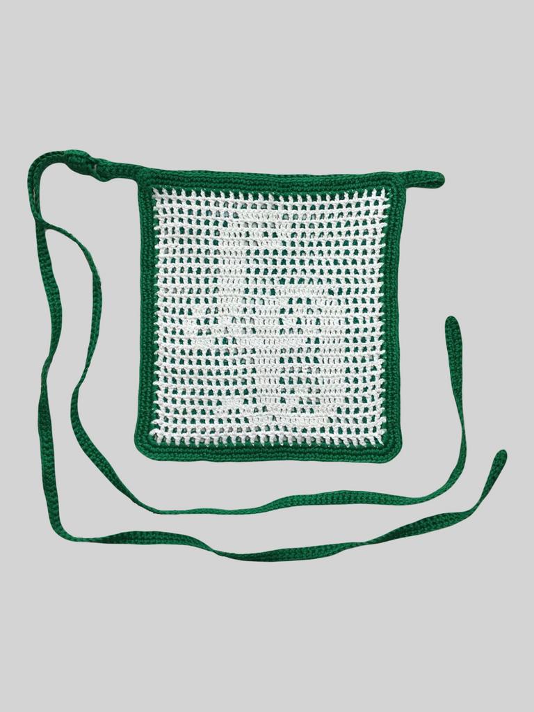 Сумка-карман с монограммой