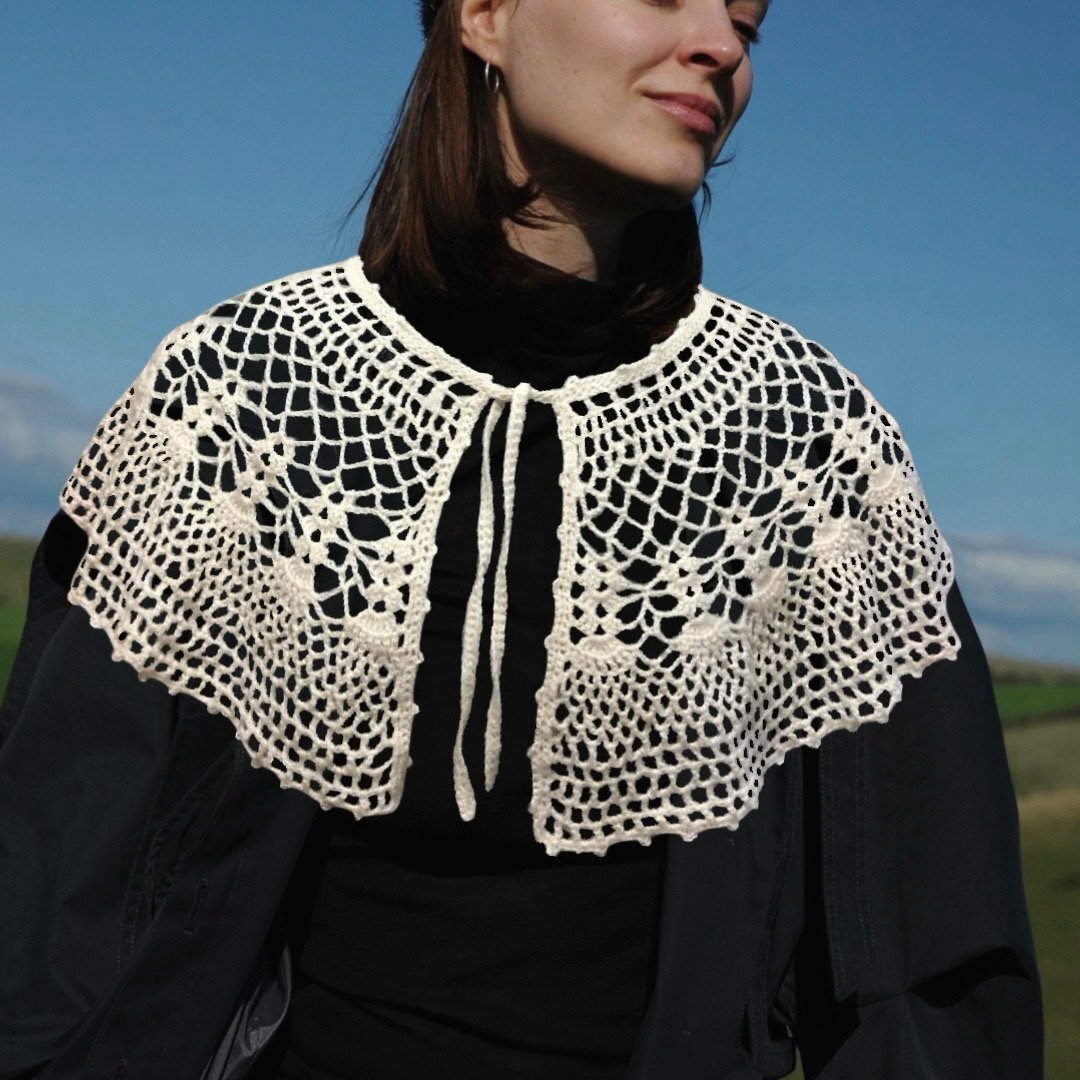 Пелерина молочная