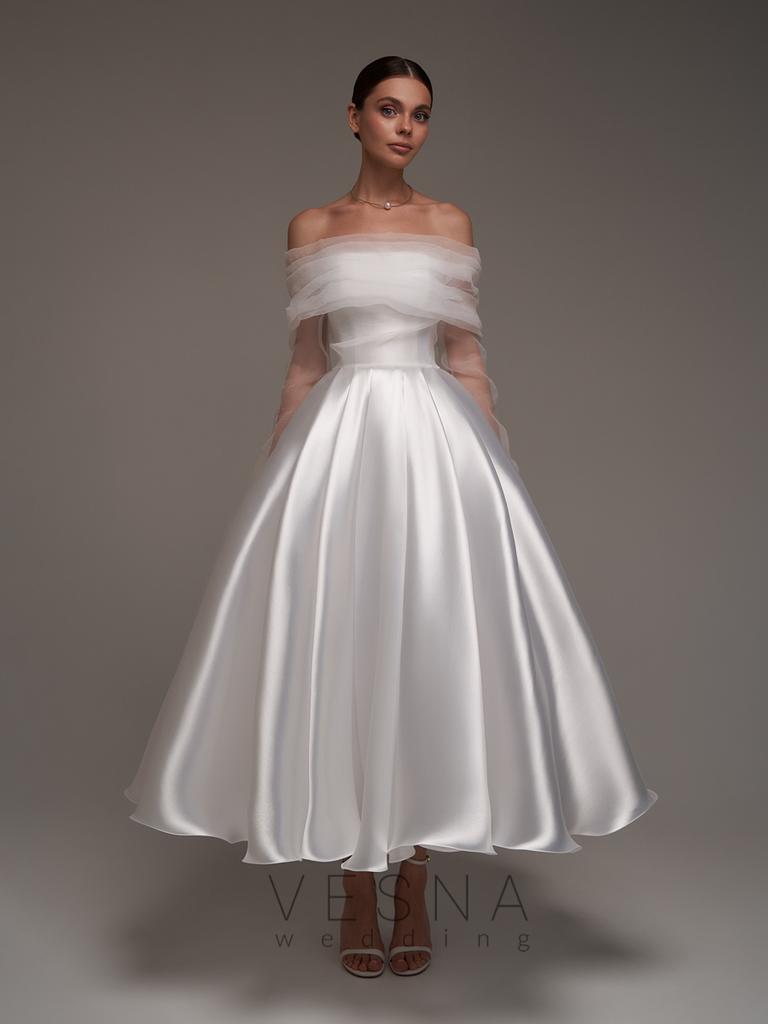 Свадебное платье Грейс Вайт + Вуаль